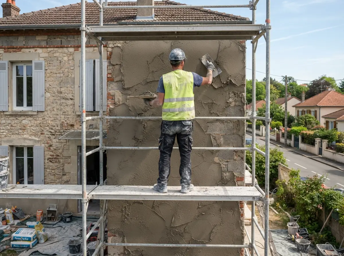 Rénovation de façade à Lyon